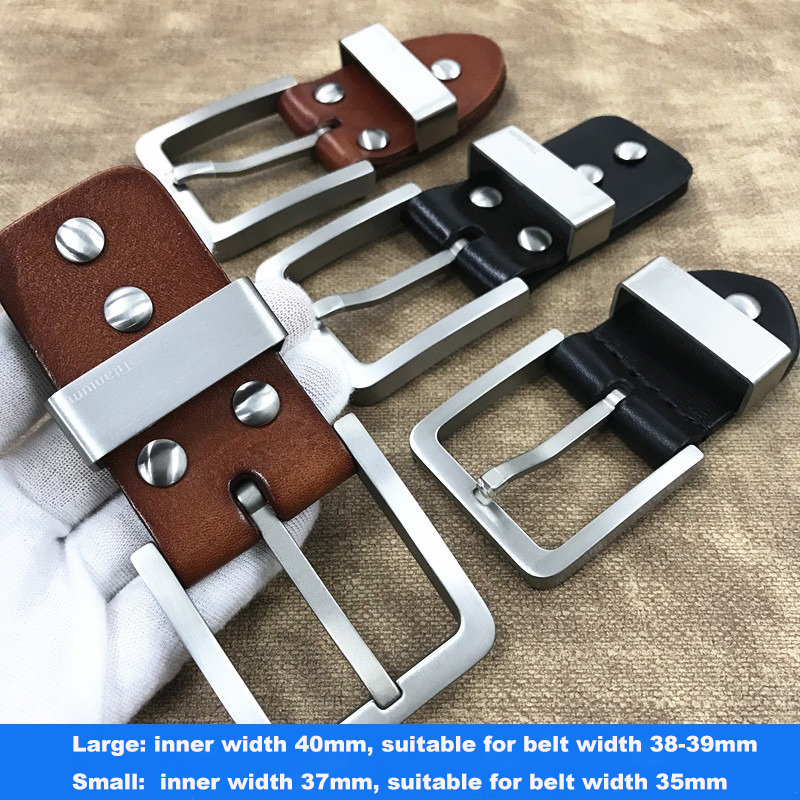 D Ring Strap - Massive Titan-D-Ring-Gürtelschnalle für Herren (nickelfrei) –
