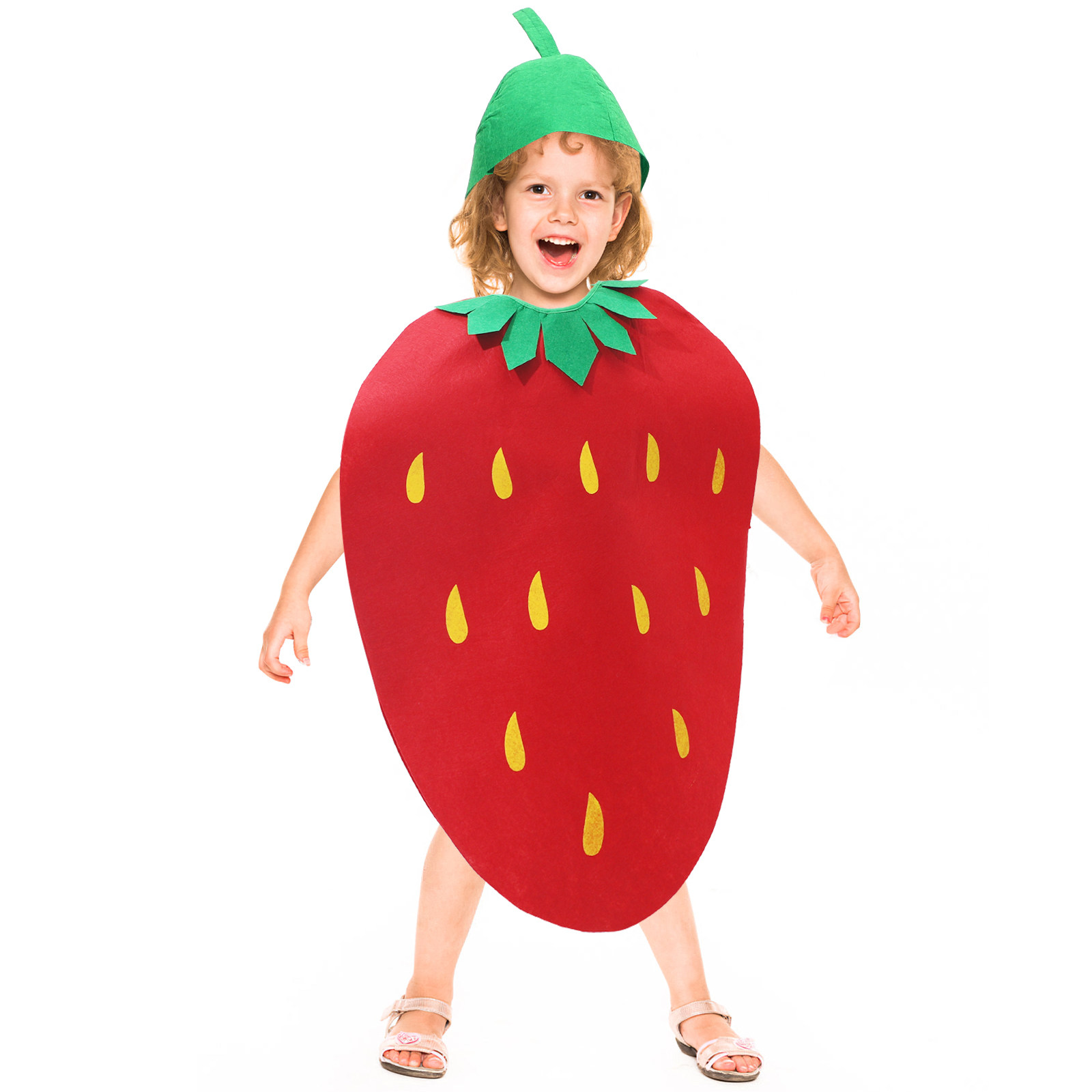 1 Stück Erdbeer-Frucht-Kostüm  – Easy Cosplay Prop Bewertung und Preis